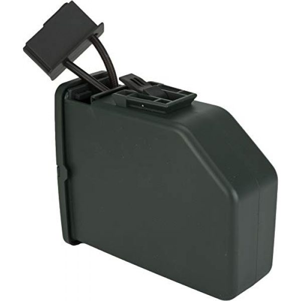 Evike Airsoft Gun Magazine 2 Evike A&K 2500 Round Box Magazine for M249 AEG Airsoft Light Machine Guns