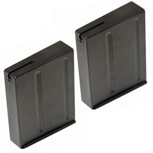 Airsoft Gang Airsoft Gun Magazine 1 Airsoft Parts CYMA 2pcs 100rd Mag Magazine for L96 Series Rifle AEG Black