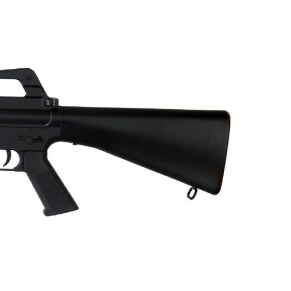 Well Airsoft Rifle 4 Well m16-a3 RIS Spring Airsoft Gun Assault Rifle fps-340 w/Aiming Sight, Flashlight, high Capacity Magazine(Airsoft Gun)