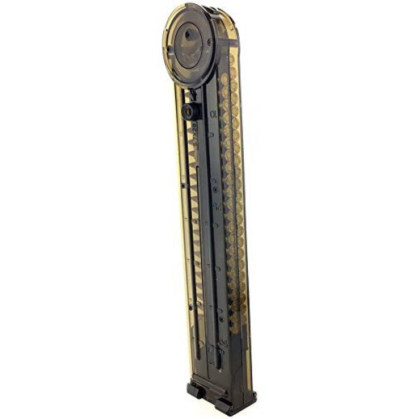 SportPro Airsoft Gun Magazine 2 SportPro Army Force 68 Round Polymer Low Capacity Magazine for AEG P90 3 Pack Airsoft - Transparent