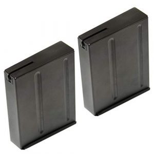 Generica Airsoft Gun Magazine 1 Airsoft Spare Parts CYMA 2pcs 100rd Mag Magazine for L96 Series Rifle AEG Black