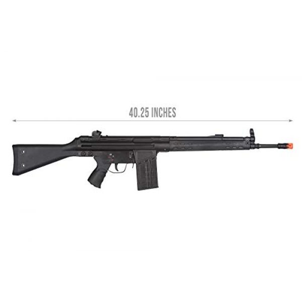 Lancer Tactical Airsoft Rifle 2 Lancer Tactical LCT Stamped Steel Full Stock LC-3A3-S Airsoft AEG Rifle Black