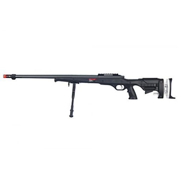 Well Airsoft Rifle 1 Well MB12BBIP VSR Spring Sniper Airsoft Rifle w/Bipod (Black)