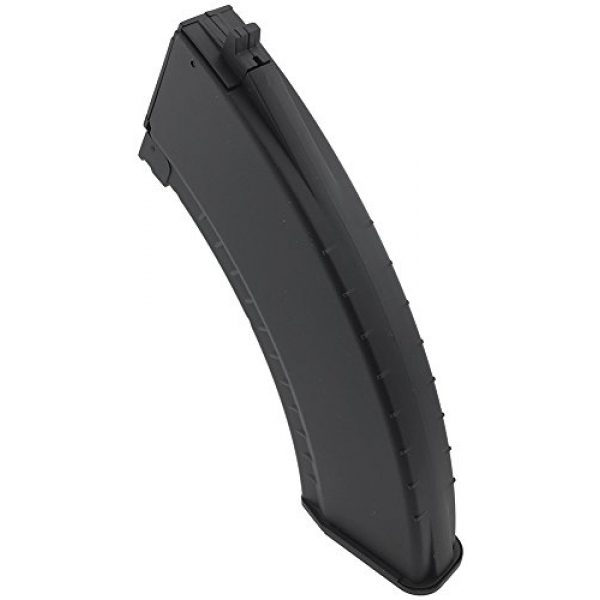 SportPro Airsoft Gun Magazine 4 SportPro 550 Round Polymer AKM Style High Capacity Magazine for AEG AK47 AK74 Airsoft - Black