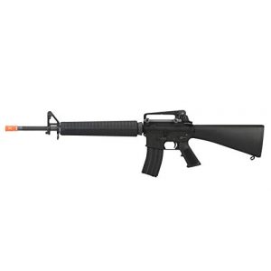 Lancer Tactical Airsoft Rifle 1 Lancer Tactical WE M16A3 Open Bolt Full Metal Gas Blowback Airsoft GBBR Rifle Black