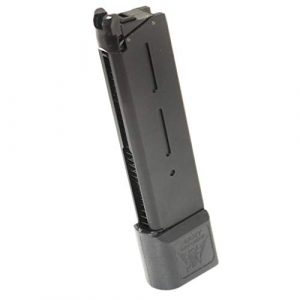 Generica Airsoft Gun Magazine 1 Generica Airsoft Spare Parts Army 26rd Extended Long Mag Gas Magazine for M1911 R28 GBB Pistol