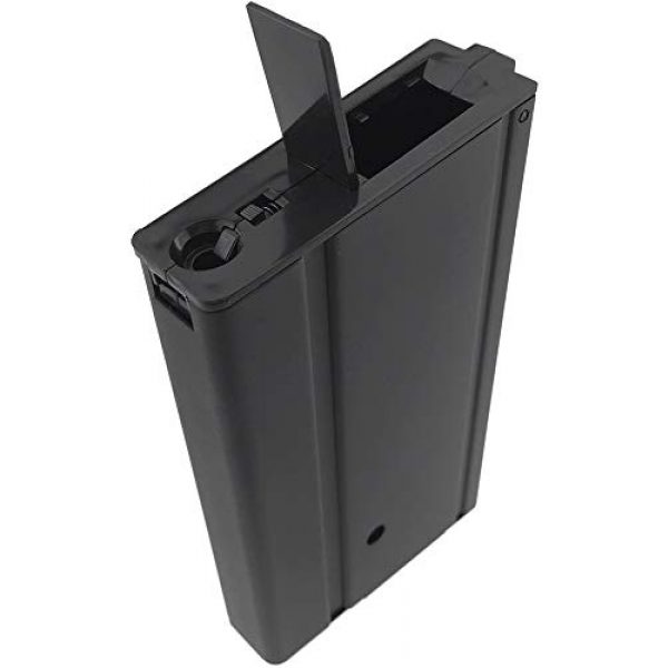 SportPro Airsoft Gun Magazine 4 SportPro 400 Round Metal High Capacity Magazine for AEG M14 Airsoft - Black