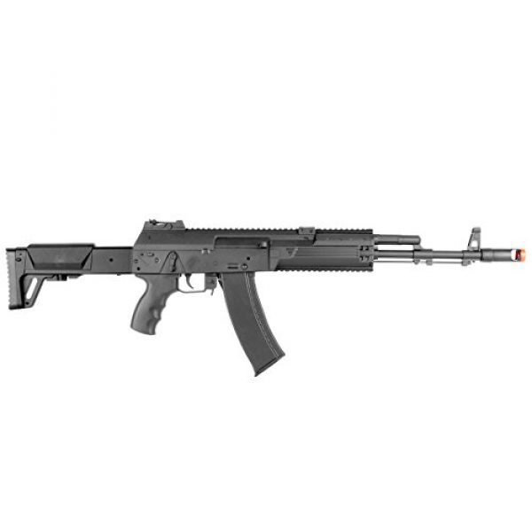 BBTac Airsoft Rifle 7 BBTac AK-47 Airsoft Gun, Electric Airsoft Assault Rifle Fully Automatic AEG with Battery & Charger, Magazine, Shoots 6mm Airsoft Pellets