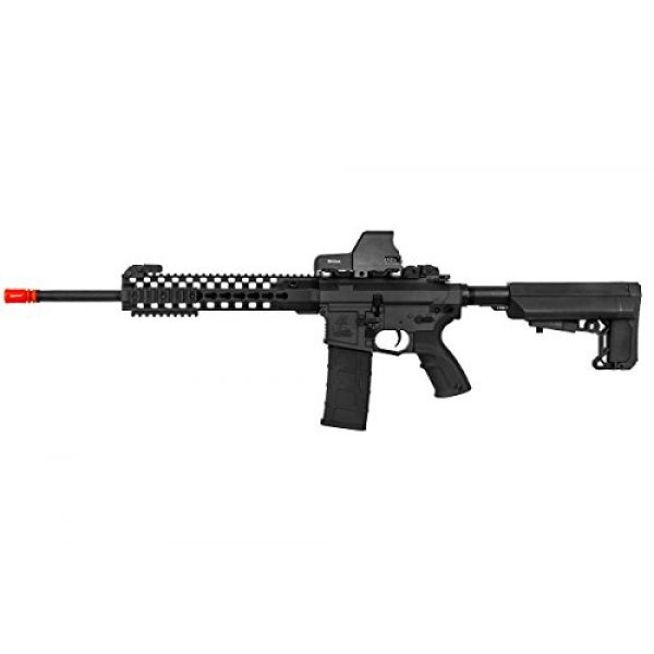 Lancer Tactical Airsoft Rifle 1 Lancer Tactical M4 Advance Recon Carbine 16" AEG Airsoft Gun (Black)