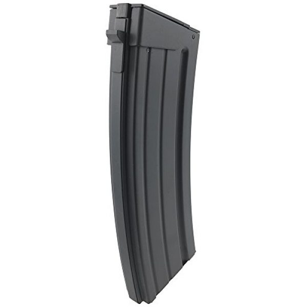 SportPro Airsoft Gun Magazine 5 SportPro 500 Round Metal High Capacity Magazine for AEG Galil SAR Airsoft - Black