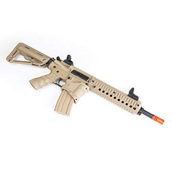 BULLDOG AIRSOFT Airsoft Rifle 3 Bulldog ST Delta QD Airsoft Electric AEG Rifle - Tan