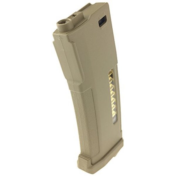 SportPro Airsoft Gun Magazine 3 SportPro 150 Round PTS EPM Polymer Medium Capacity Magazine for AEG M4 M16 Airsoft - Dark Earth