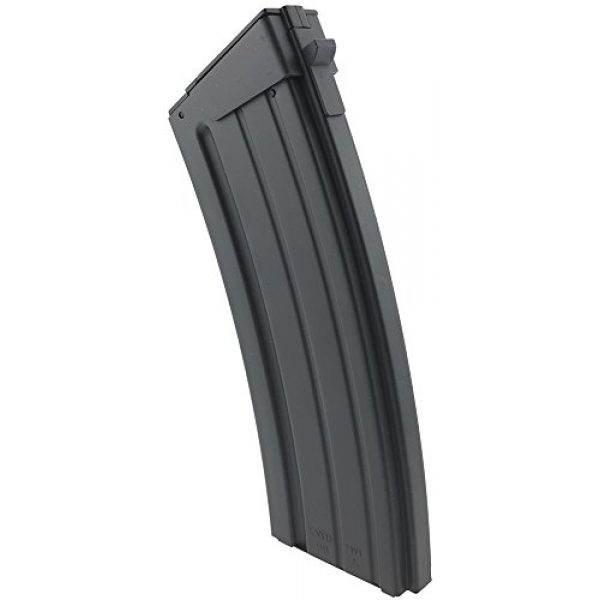 SportPro Airsoft Gun Magazine 4 SportPro 500 Round Metal High Capacity Magazine for AEG Galil SAR Airsoft - Black