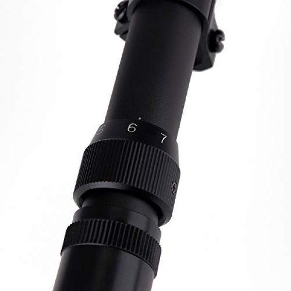 Robin Hunting Rifle Scope 4 Robin Hunting 3-7x28mm Tactical Rifle Scope Reticle Shooting Hunting Sight with 11mm Free Mounts