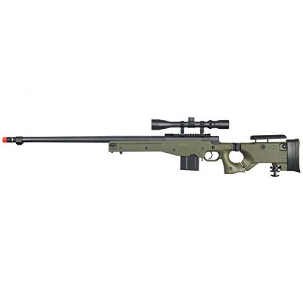 Well Airsoft Rifle 1 Well MB4403 Airsoft Sinper Rifle W/Scope - OD Green