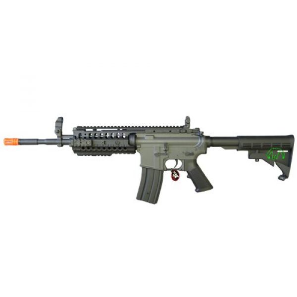 Jing Gong (JG) Airsoft Rifle 1 JG 2010 Version 432 FPS M4 S-System Metal Gear Electric Airsoft AEG