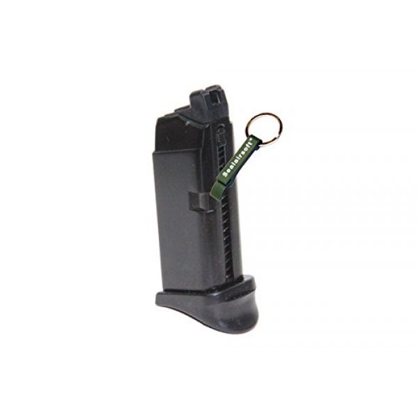 KJW Airsoft Gun Magazine 1 KJ Works 15rds Airsoft Metal 6mm Gas Magazine For G27 GBB Series -Mobile Ring Included