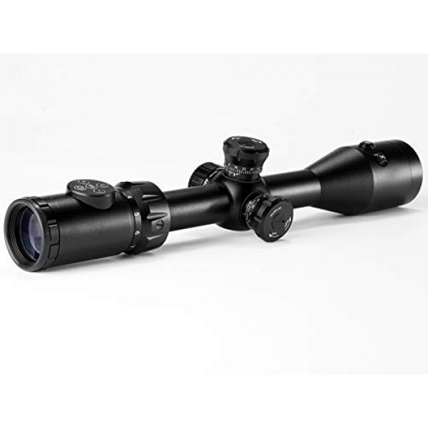 Marcool Rifle Scope 6 Marcool AK Riflescopes 3-18x50 FFP HD Glass Aim Red Dot Tactical Hunting Optical Sight Rifle Scope