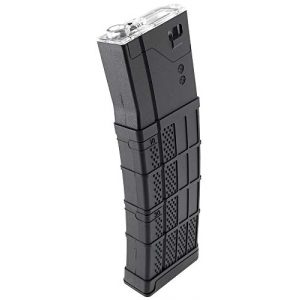 SportPro Airsoft Gun Magazine 1 SportPro CYMA 140 Round Polymer Thermold Waffle Medium Capacity Magazine for AEG M4 M16 Airsoft - Black