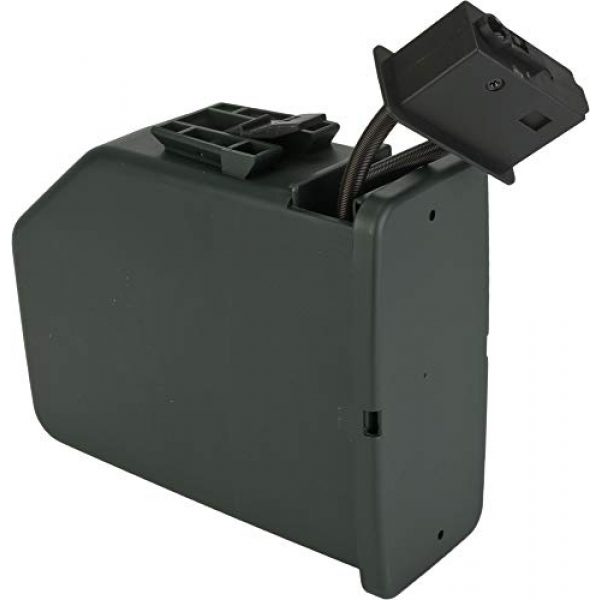 Evike Airsoft Gun Magazine 1 Evike A&K 2500 Round Box Magazine for M249 AEG Airsoft Light Machine Guns