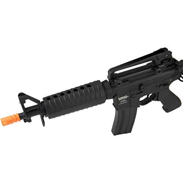 Lancer Tactical Airsoft Rifle 3 Lancer Tactical M933 Commando Proline Airsoft AEG Rifle 350 FPS Black