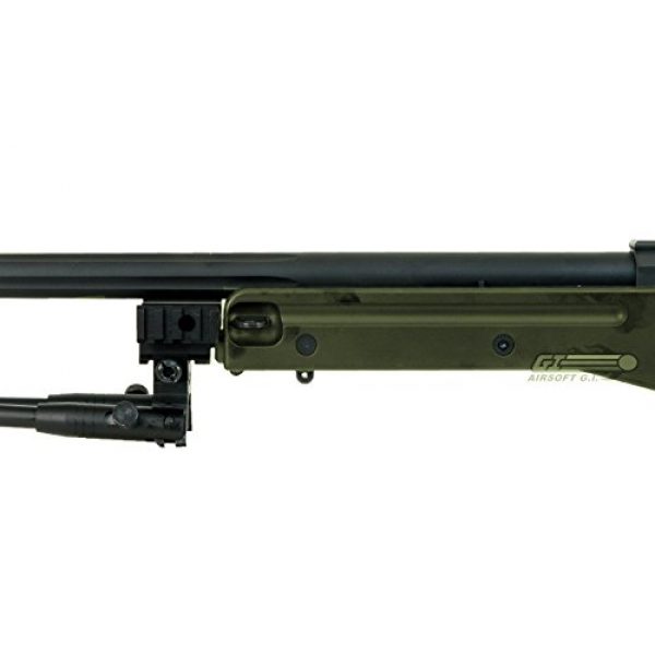 Bravo! Airsoft Rifle 7 Bravo Full Metal MK98 Bolt Action Sniper Rifle (OD/Bipod Package)