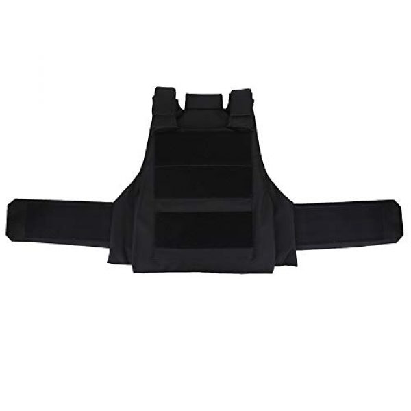 Alomejor Airsoft Tactical Vest 2 1Pc Vest Wear-Resistant Adjustable Vest Guard Waistcoat CS Field Training Protective Vest Campus Accessory