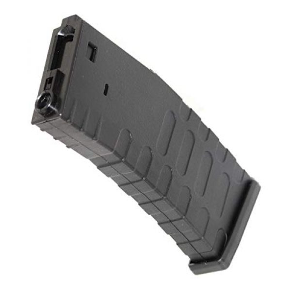 Generica Airsoft Gun Magazine 1 Airsoft Spare Parts APS Hi-Cap U Mag Magazine for FMR ASR UAR M4 M16 Series AEG Black
