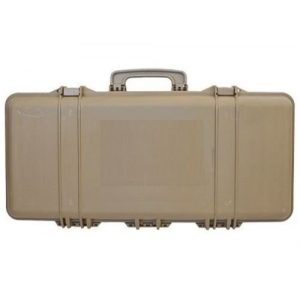SRC Rifle Case 1 SRC Tan Foam Padded Plastic Airsoft Rifle Gun Case