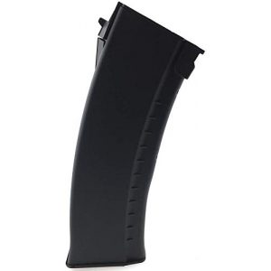 SportPro Airsoft Gun Magazine 1 SportPro 500 Round Polymer AKM Style High Capacity Magazine for AEG AK47 AK74 Airsoft - Black