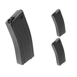 Airsoft Shopping Mall Airsoft Gun Magazine 1 Airsoft Shooting Gear CYMA 3pcs 140rd Mid-Cap Mag Magazine for D-Boys Classic Army WE SRC JG E&C CYMA Tokyo Marui M4 M16 Series AEG Black