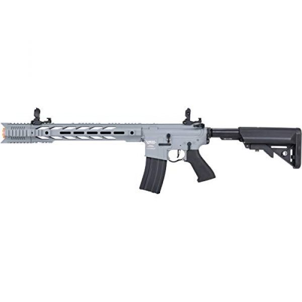 Lancer Tactical Airsoft Rifle 1 Lancer Tactical LT-25 ProLine Series M4 SPR Interceptor Airsoft AEG Rifle HIGH FPS Gray 395 FPS
