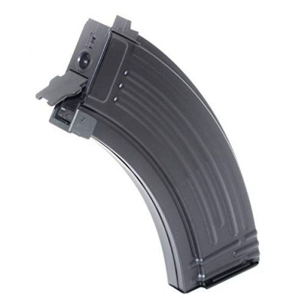 Generica Airsoft Gun Magazine 1 Airsoft Spare Parts 500rd Mag Hi-Cap Magazine for AEG AK-Series Black