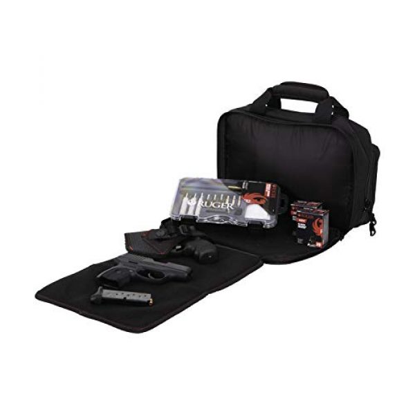 Allen Company Pistol Case 3 Allen Company Ruger Sendero Duoplex Double Handgun/Pistol Attache - Black