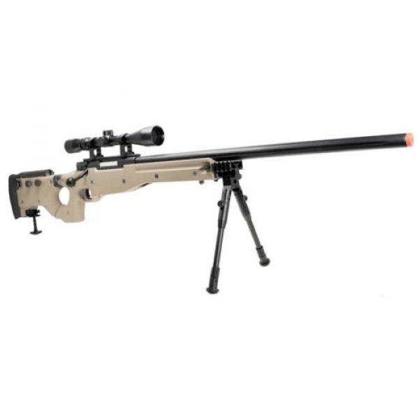 Well Airsoft Rifle 2 Well bolt action sniper airsoft rifle we metal gas CO2 blowback gun 5,000 bb's(Airsoft Gun)