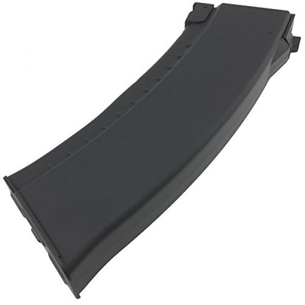 SportPro Airsoft Gun Magazine 7 SportPro 150 Round Polymer AKM Style High Capacity Magazine for AEG AK47 AK74 Airsoft - Black