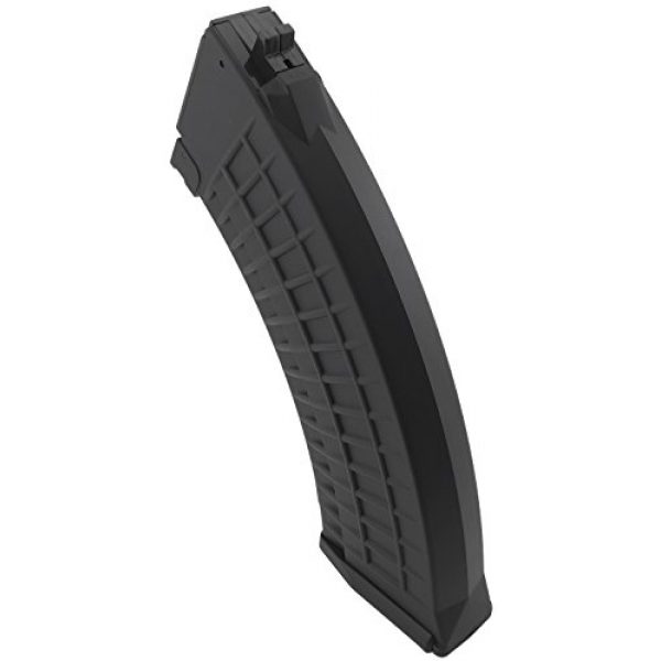 SportPro Airsoft Gun Magazine 5 SportPro 150 Round Polymer Thermold Waffle Medium Capacity Magazine for AEG AK Airsoft