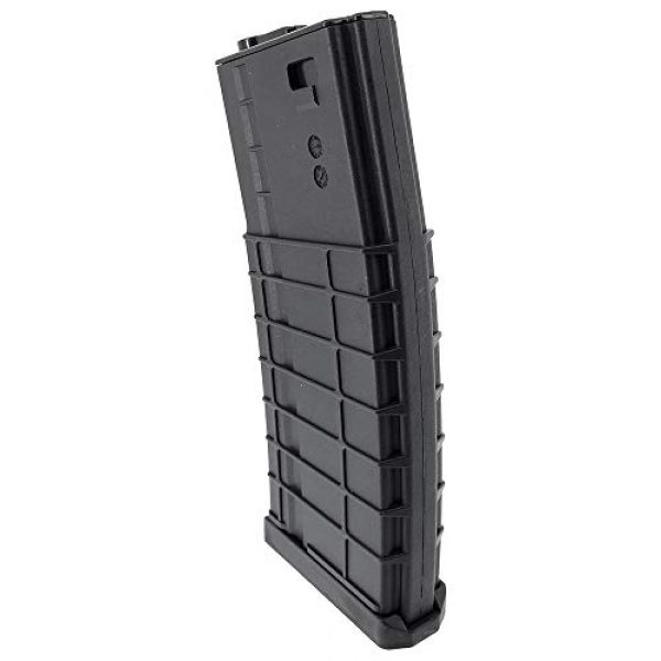 SportPro Airsoft Gun Magazine 3 SportPro CYMA 320 Round Polymer Thermold Waffle High Capacity Flash Magazine for AEG M4 M16 Airsoft - Black