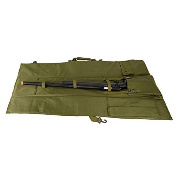 Lancer Tactical Rifle Case 4 Lancer Tactical Airsoft Sniper Fishing Rod Tactical Gun Bag Olive Green