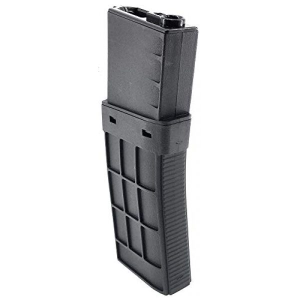 SportPro Airsoft Gun Magazine 2 SportPro CYMA 450 Round Polymer Thermold Waffle High Capacity Magazine for AEG M4 M16 Airsoft - Black