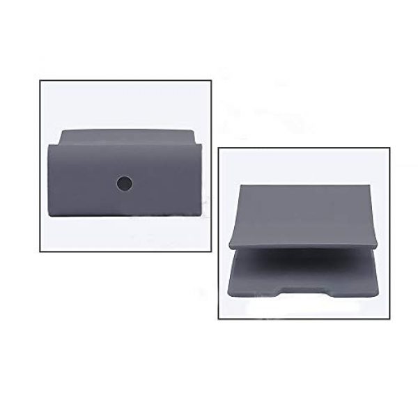 Pinalloy Tactical Pouch 5 Pinalloy Wosport Nylon Magazine Pouch Insert Set (Gray) for Tactical Airsoft Hunting Game 2 Pieces