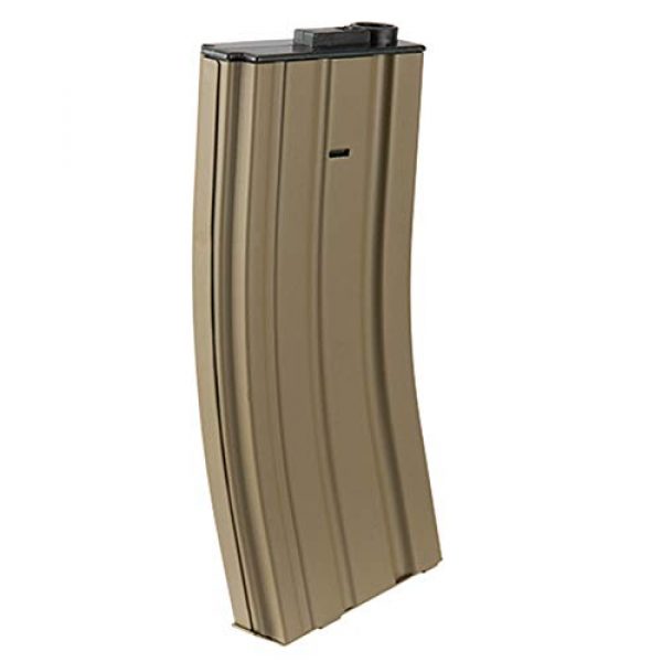Airsoft Airsoft Gun Magazine 1 AirSoft 120rd M4 Mid-Cap Gun AEG Lancer Tactical Magazine Tan LT-01T-MIDMAG-G2