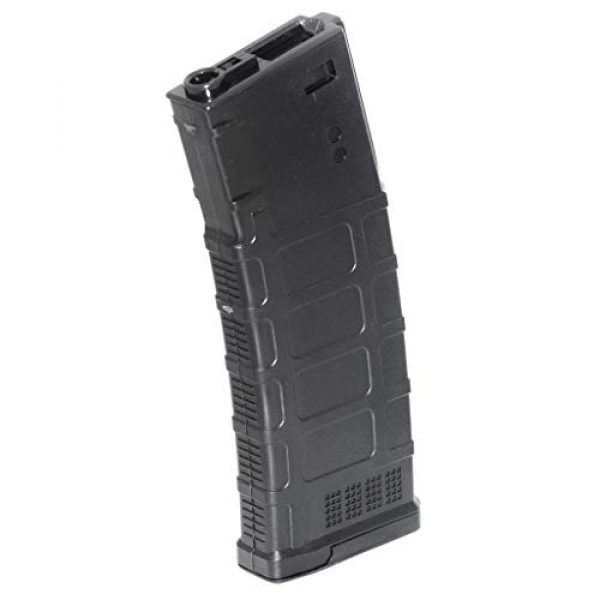 Generic Airsoft Gun Magazine 1 Airsoft Spare Parts CYMA 450rd Polymer Waffle Mag Hi-Cap Magazine for CYMA, E&C, APS, D-Boys, ICS, Classic Army, G&P, Tokyo Marui M4 M16 Series AEG Black