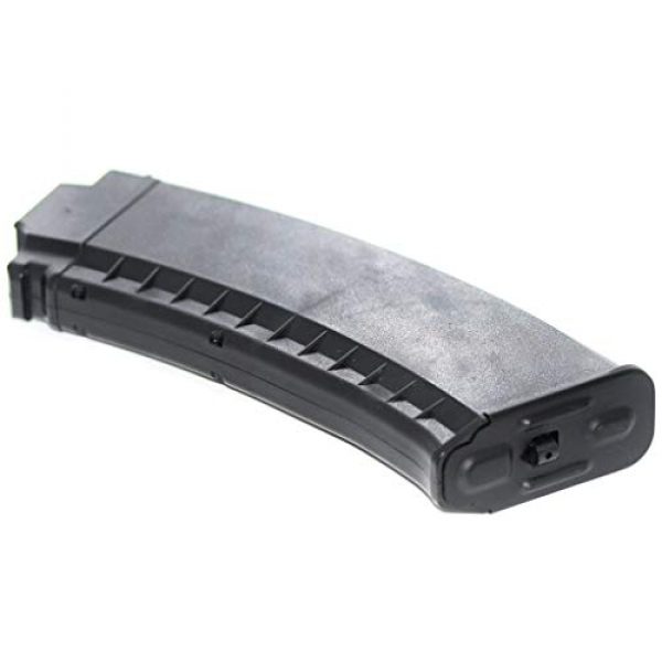 Generic Airsoft Gun Magazine 2 Airsoft Spare Parts 3pcs 60rd Mid-Cap Magazine for Tokyo Marui Next Gen AK AEG Black