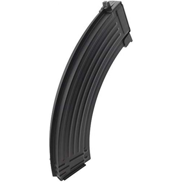 SportPro Airsoft Gun Magazine 4 SportPro CYMA 800 Round Metal RPK High Capacity Magazine for AEG AK47 AK74 Airsoft - Black