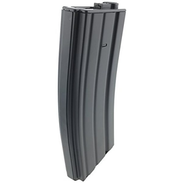 FEUEI Airsoft Gun Magazine 3 FEUEI M4 / M16 - 350 Rounds Airsoft Metal Mag Hi-Cap Winding Magazine AEG High Capacity Electric Rifles Clip