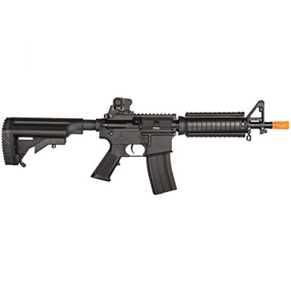 Lancer Tactical Airsoft Rifle 2 Lancer Tactical Airsoft M4 AEG Rifle with Crane Stock Black