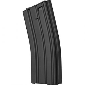 Valken Airsoft Gun Magazine 1 Valken Airsoft M4 Hi-Cap Metal Magazine - 300 Rd-Black