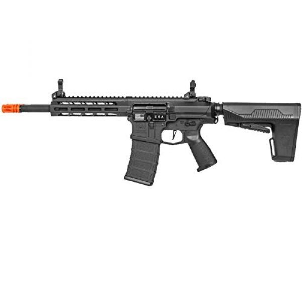 Lancer Tactical Airsoft Rifle 1 Lancer Tactical Classic Army DT-4 Double Barrel AR AEG Airsoft Rifle Black 350 FPS