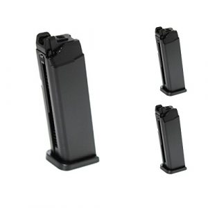 Airsoft Shopping Mall Airsoft Gun Magazine 1 Airsoft Shooting Gear APS 3pcs 23rd Top Gas Turbo Magazine for Marui/APS DRAGONFLY D-MOD GBB Pistol
